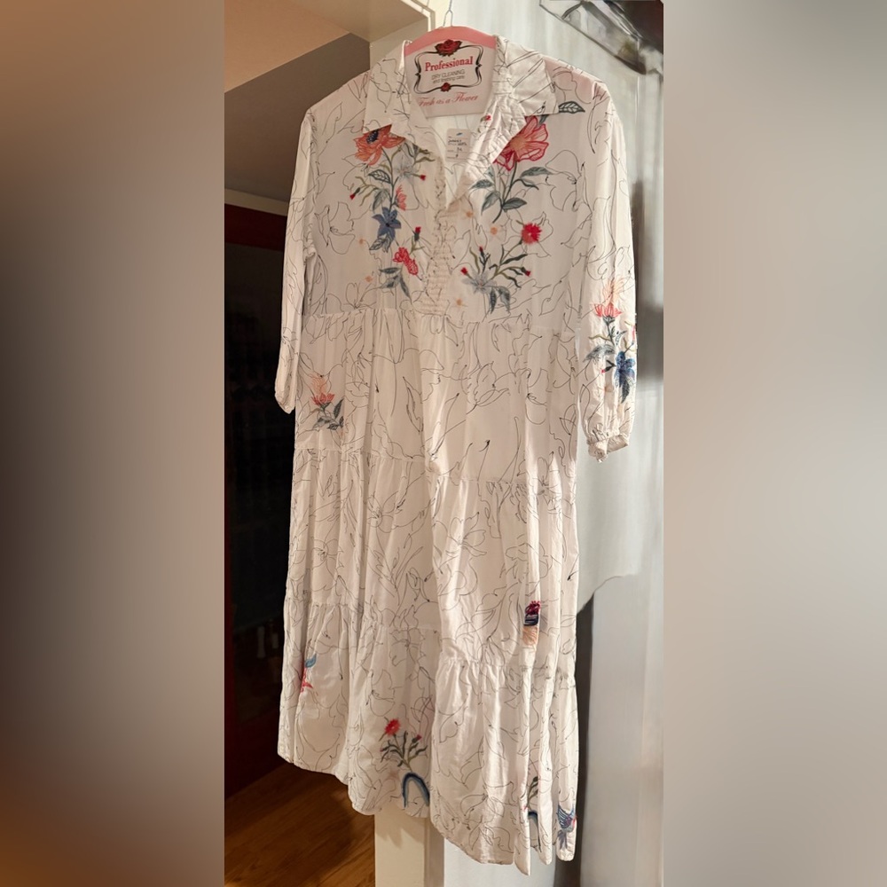 Johnny Was ‘Jordan’ Tiered Wanderer Dress - Picture 6 of 12